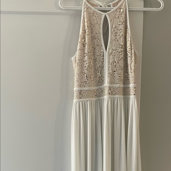 Beautiful Ivory Graduation/Wedding Dress - Picture 2 of 3